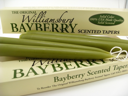Williamsburg Bayberry Candles - Hand Made in the U.S.A.